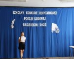 II Szkolny Konkurs Recytatorski Poezji Ludowej