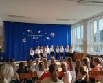Ślubowanie uczniów klasy pierwszej 2024