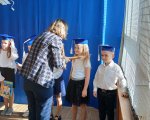 Ślubowanie uczniów klasy pierwszej 2024