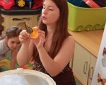 Wizyta motyli w przedszkolu