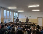 „Żywa lekcja historii”- Spotkanie z ułanami śląskimi