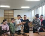 „Żywa lekcja historii”- Spotkanie z ułanami śląskimi